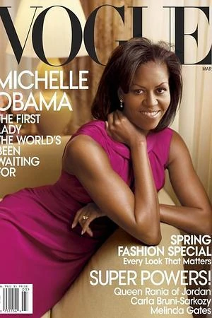 Retrato de Michelle Obama en Vogue realizado por Leibovitz