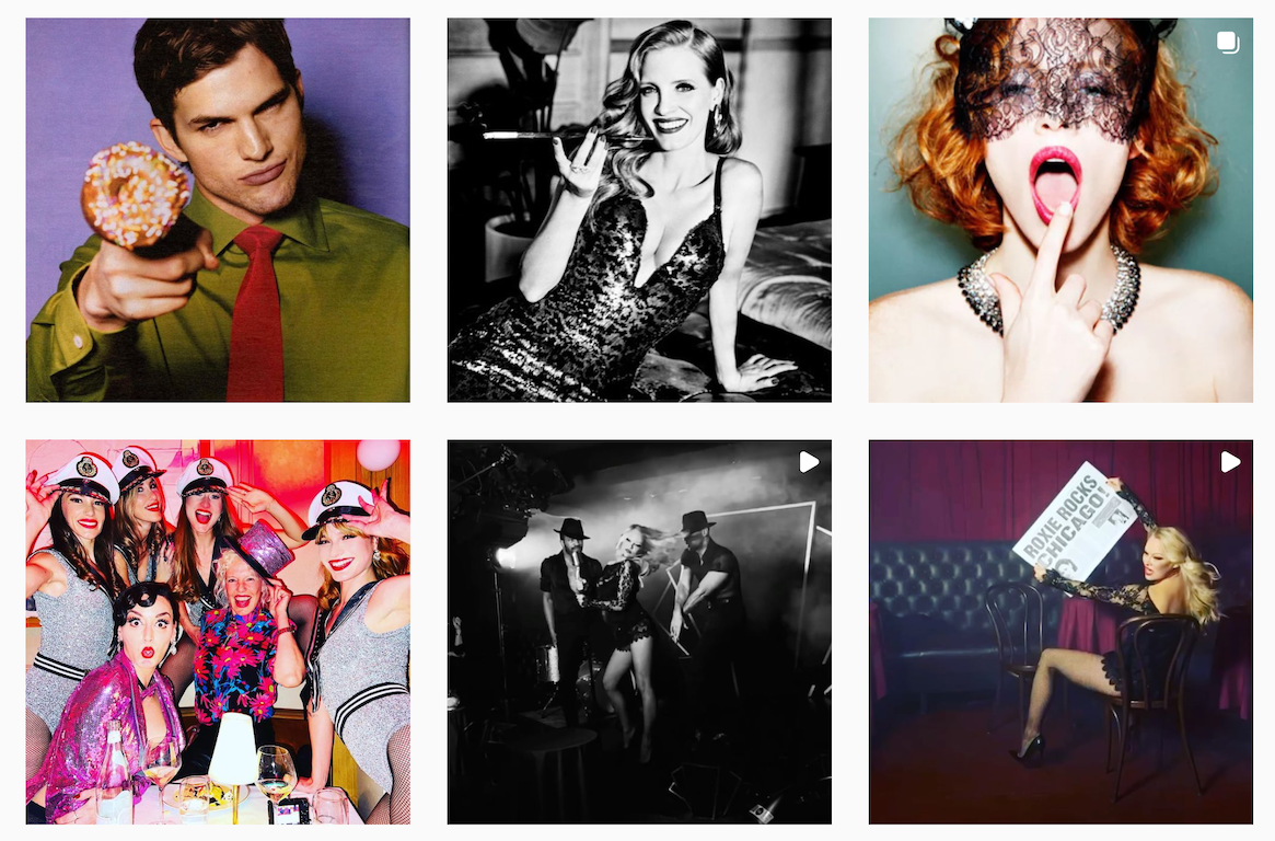 Portraits on Ellen von Unwerth's Instagram account