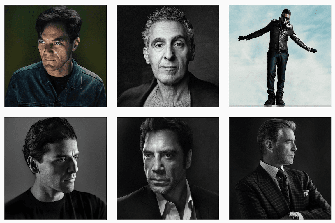 Retratos de la galería de Instagram de Marco Grob
