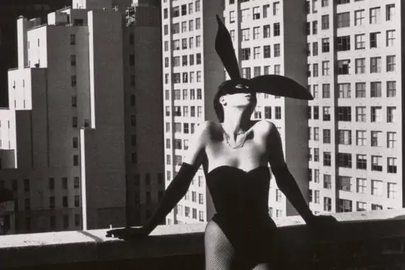 Mujer playboy Helmut Newton