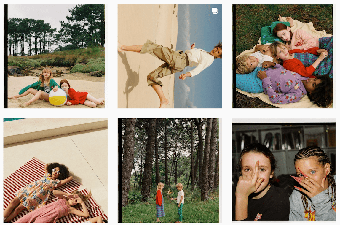 Retratos en el feed de Instagram de Raquel Chicheri
