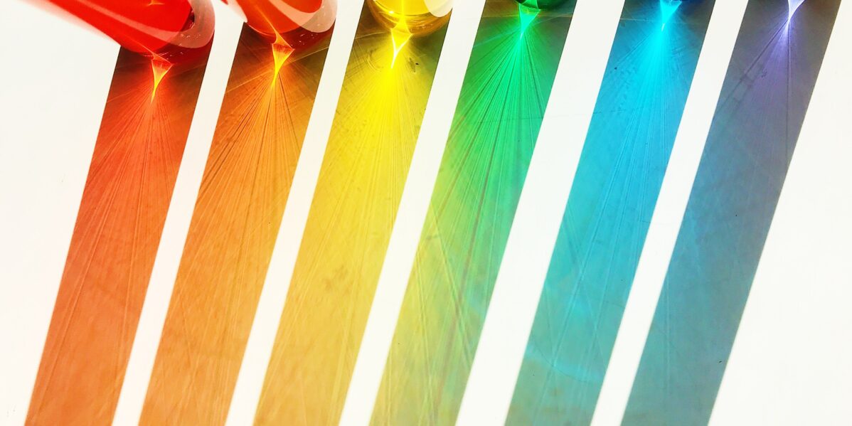 colores calidos vs. colores fríos