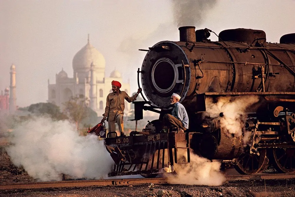 vintage mccurry train