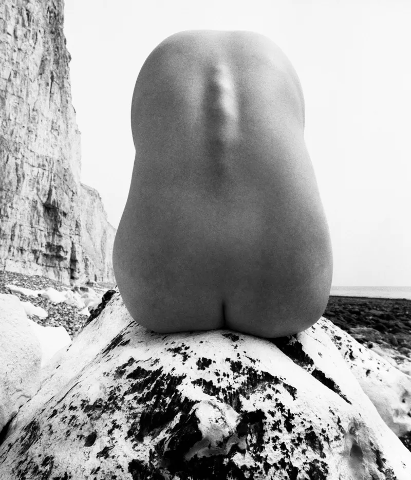 Nude on Rock by Bill Brandt