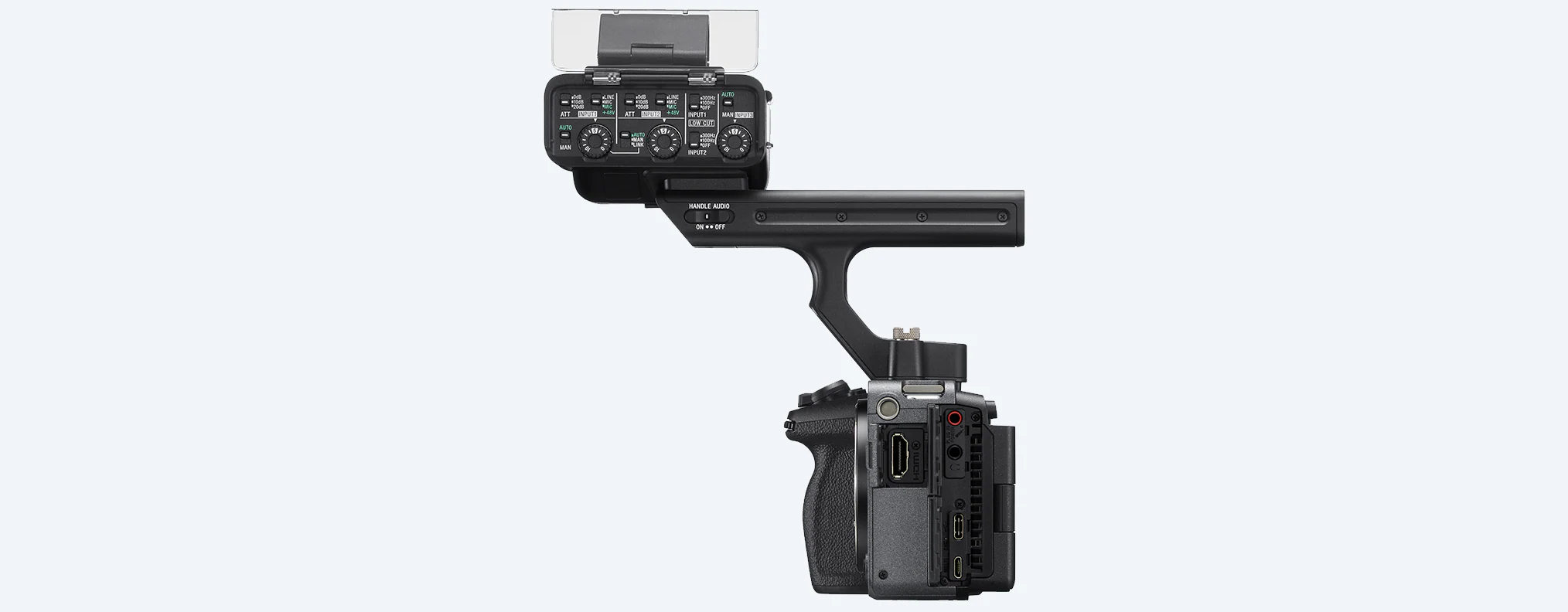 sony fx3 con asa xlr