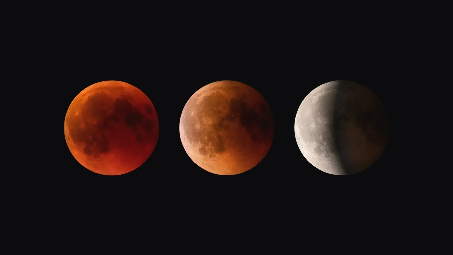 How to photograph the phases of a lunar eclipse