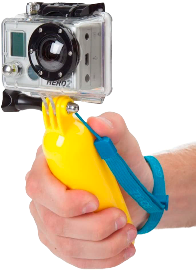 Palo selfie acuático para cámaras de acción