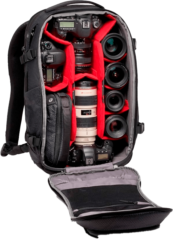 manfrotto backpack for professional photography and video