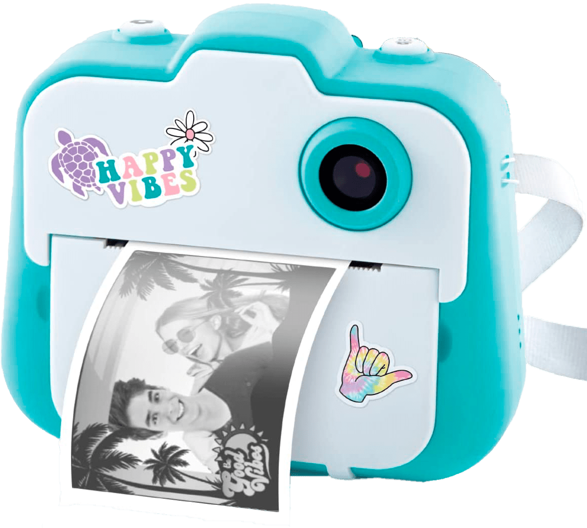  USHINING Cámara para niños de impresión instantánea, cámara  instantánea de 12 MP para niños, sin tinta, cámara digital para niños de 3  a 12 años con tarjeta SD de 32 GB