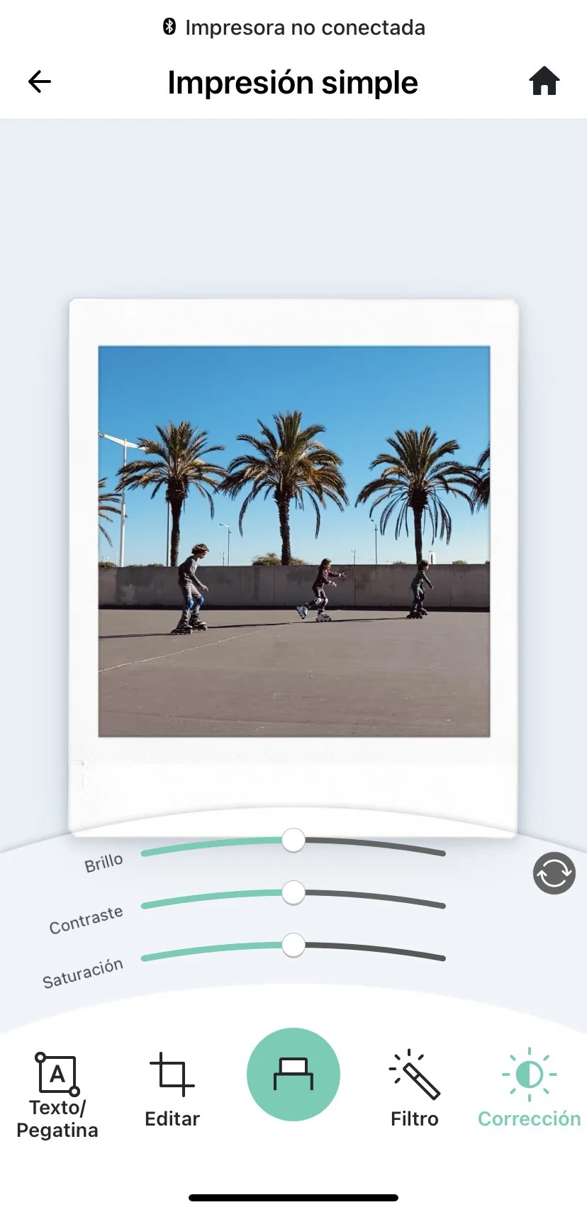 instax square link impresión