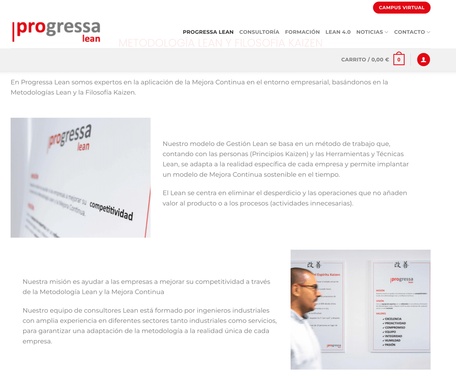 fotografía corporativa progressa lean