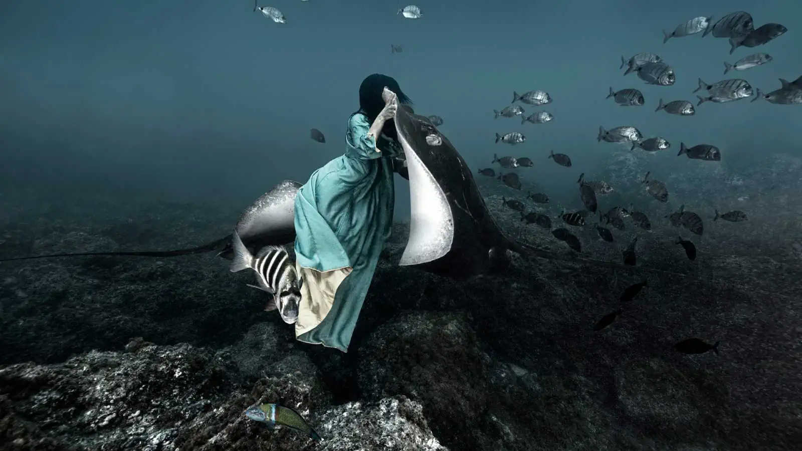 Fotografía bajo el agua de Isabel Muñoz