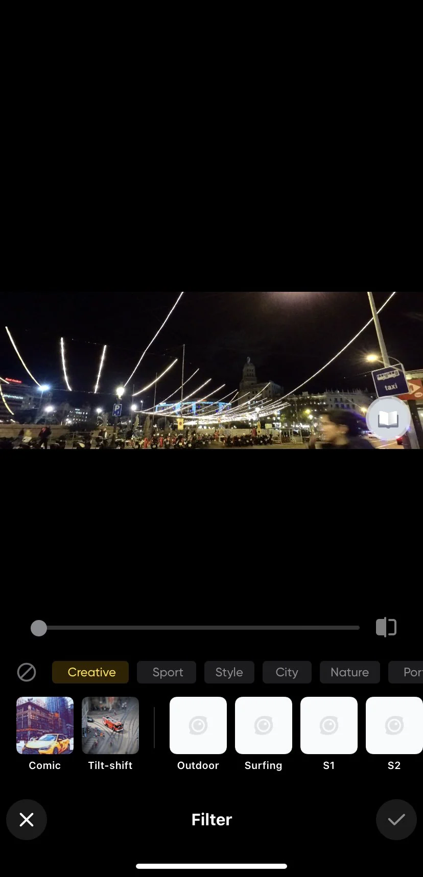 aplicación insta360 fotos