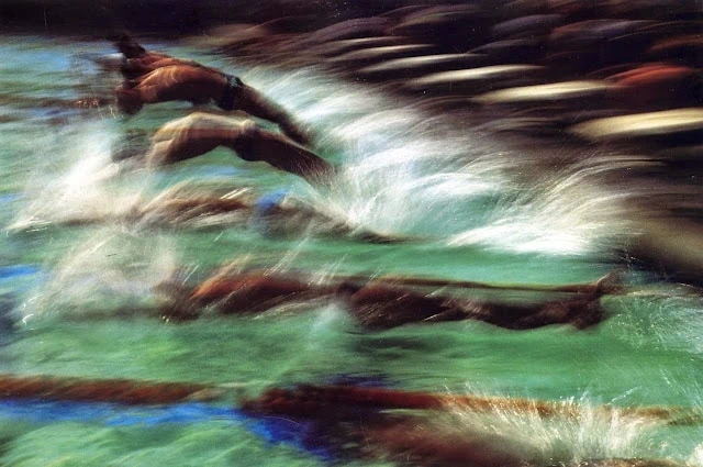 natación olimipiadas por ernst Haas