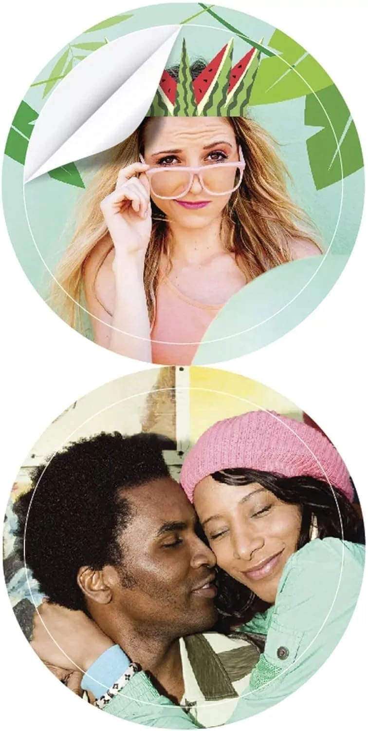 Papel fotográfico ZINK circular para Zoemini 2