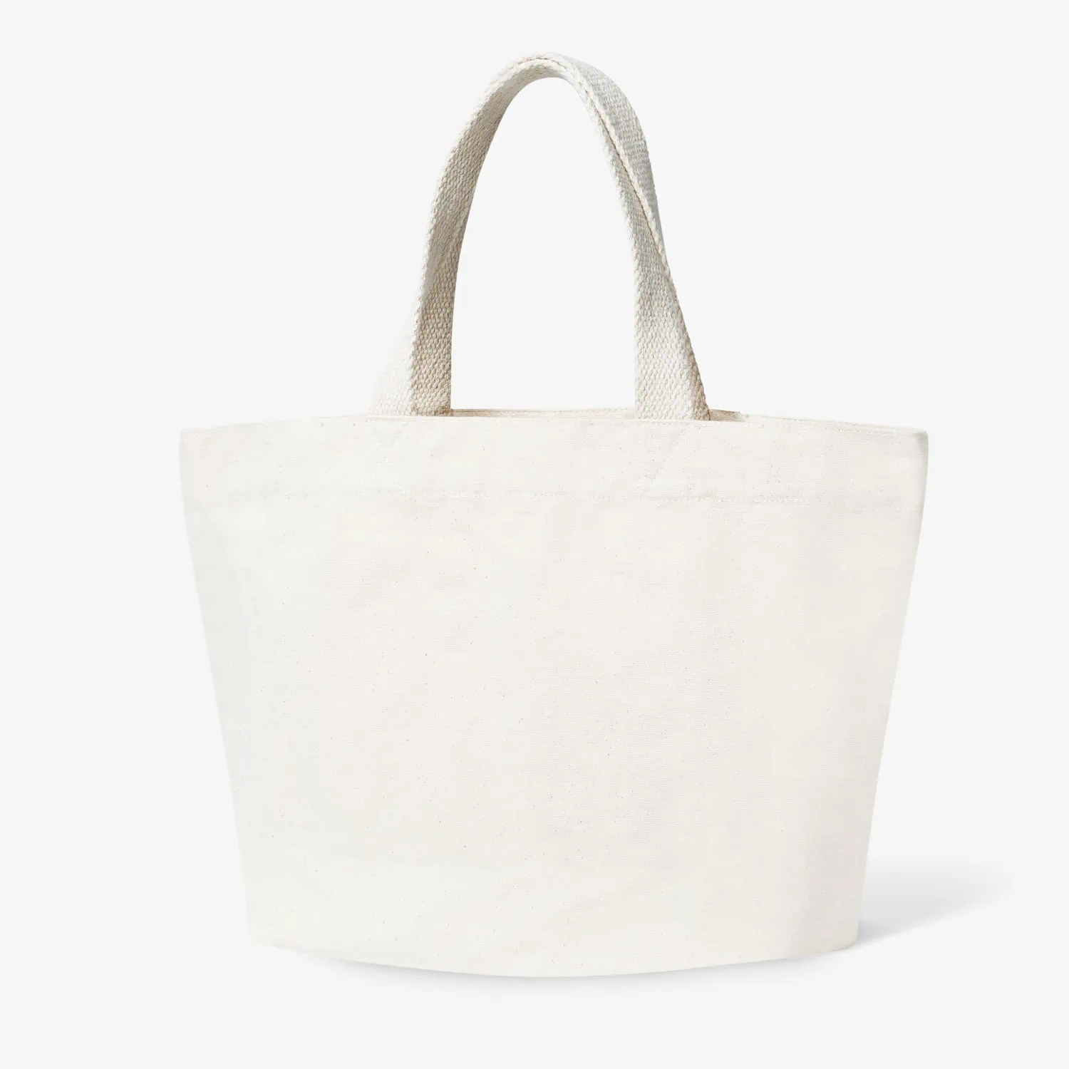 fotografía de bolso tote bag en fondo blanco