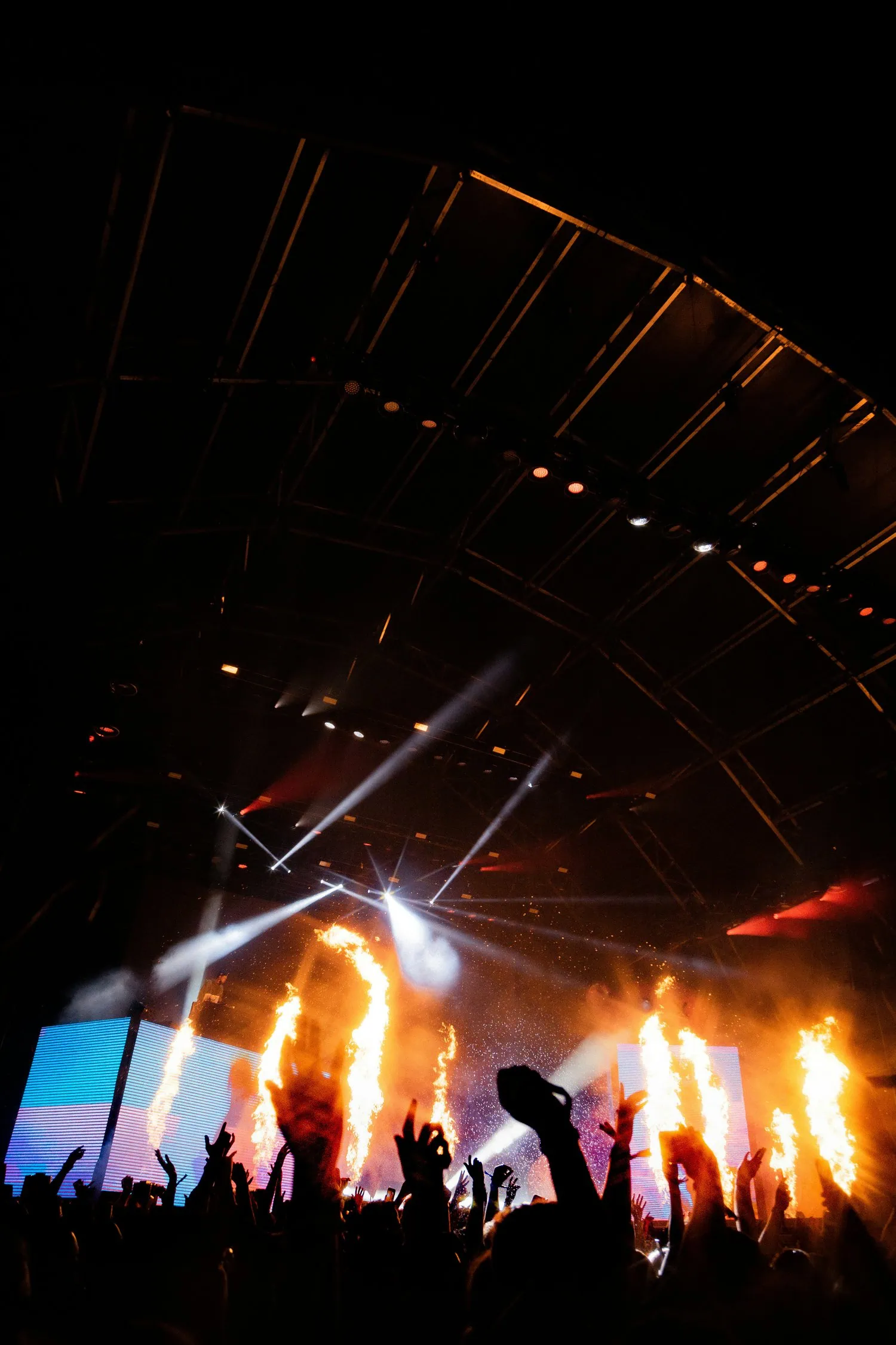 fotografías de conciertos y festivales del escenario