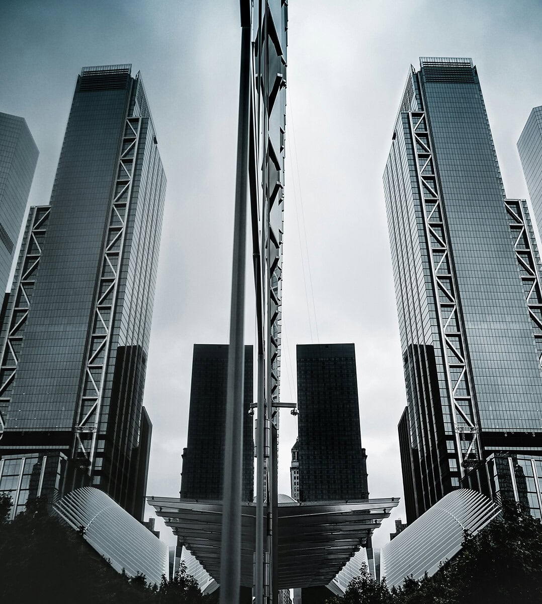 reflejos artísticos en fotografía arquitectónica