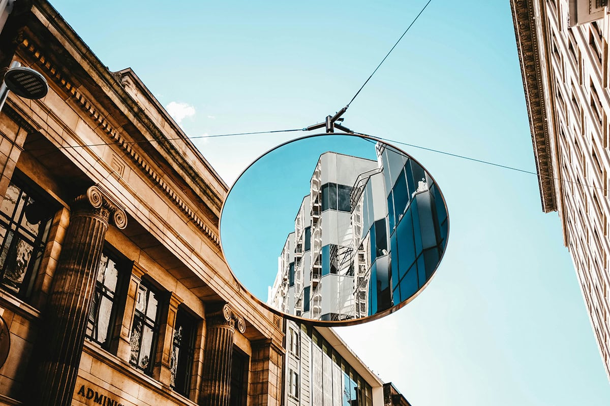 fotografía conceptual reflejos urbanos