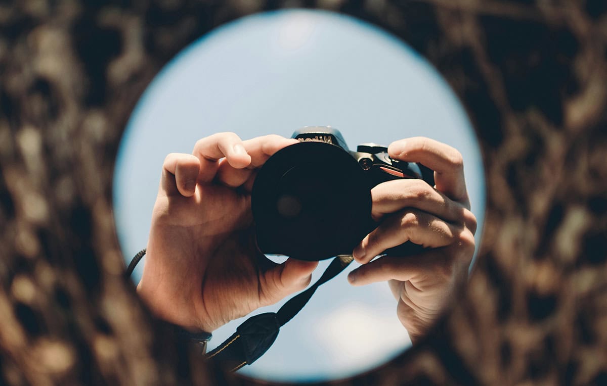 autoretrato en espejo fotografía artística