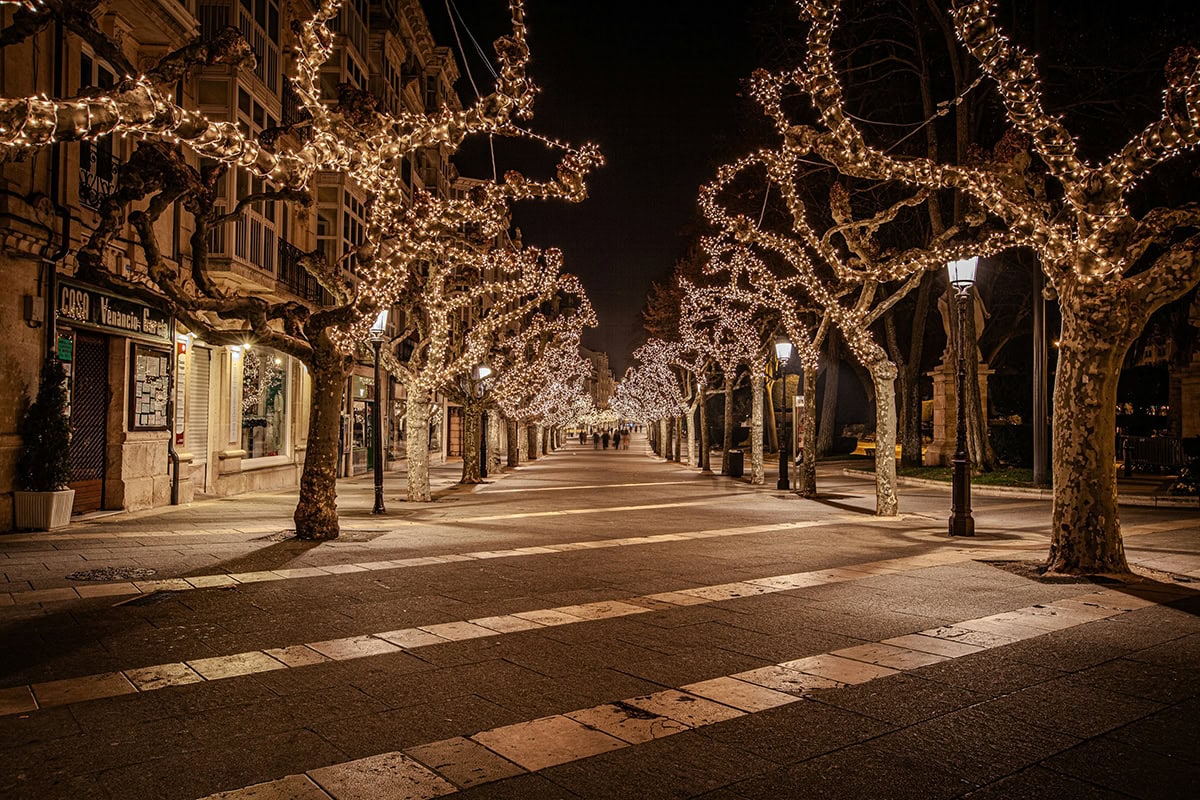 Fotografía urbana nocturna