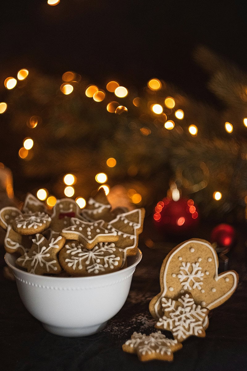 fotos navideñas creativas de galletas