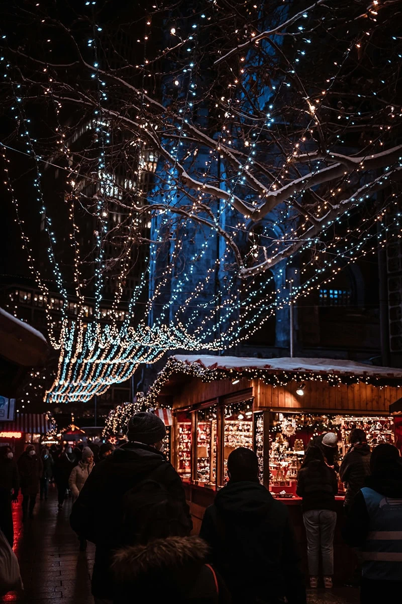 fotos de luces navideñas