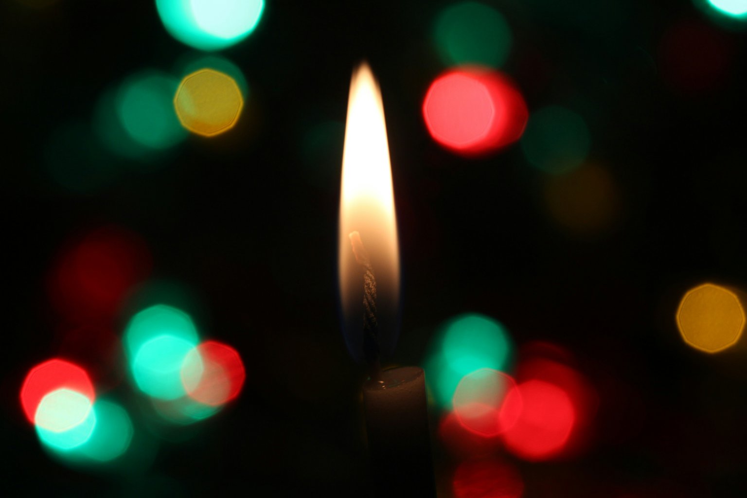 fotos navideñas creativas de velas