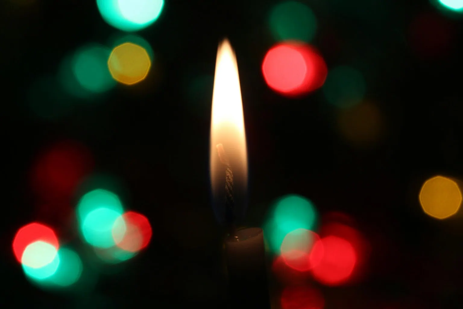 fotos navideñas creativas de velas