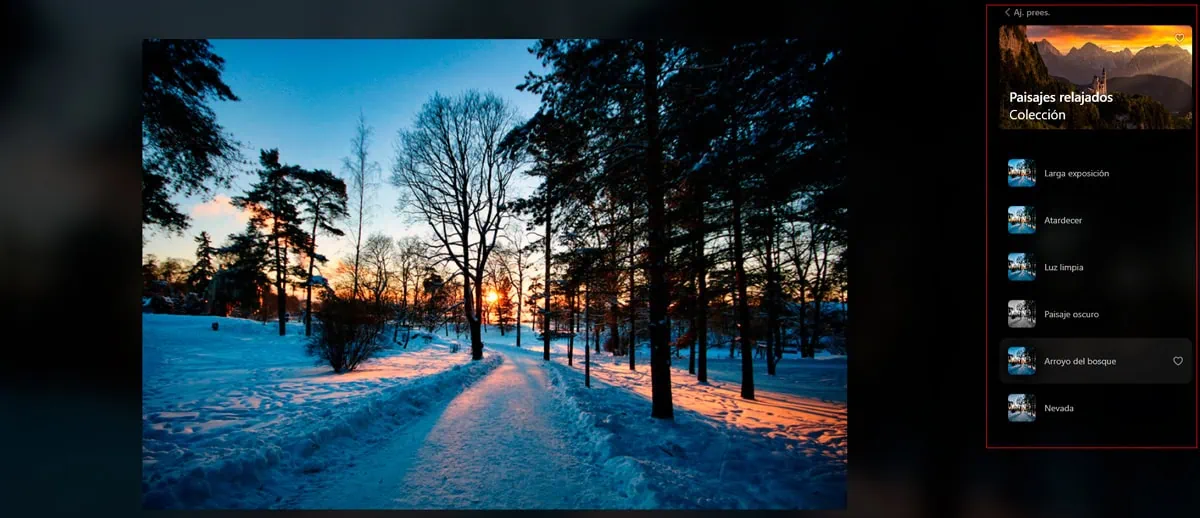 Presets Luminar ajustes con IA