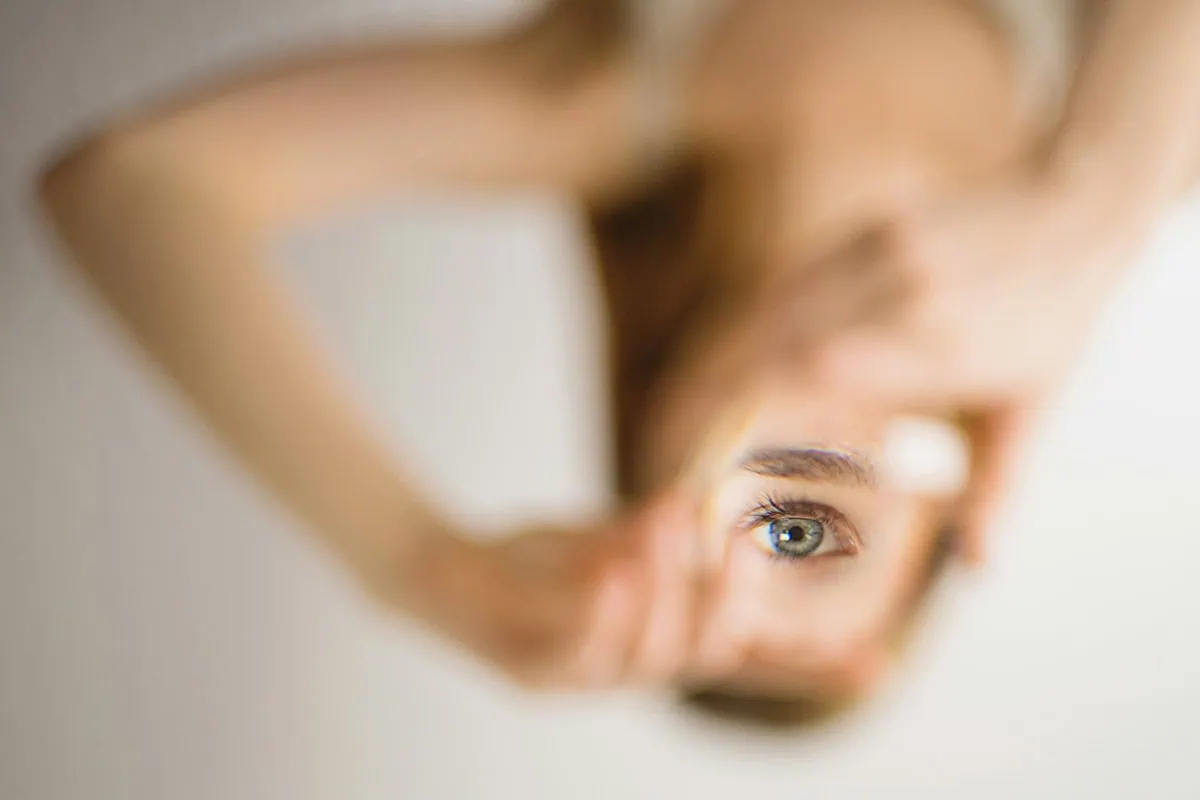 enfoque fotográfico, retrato ojos