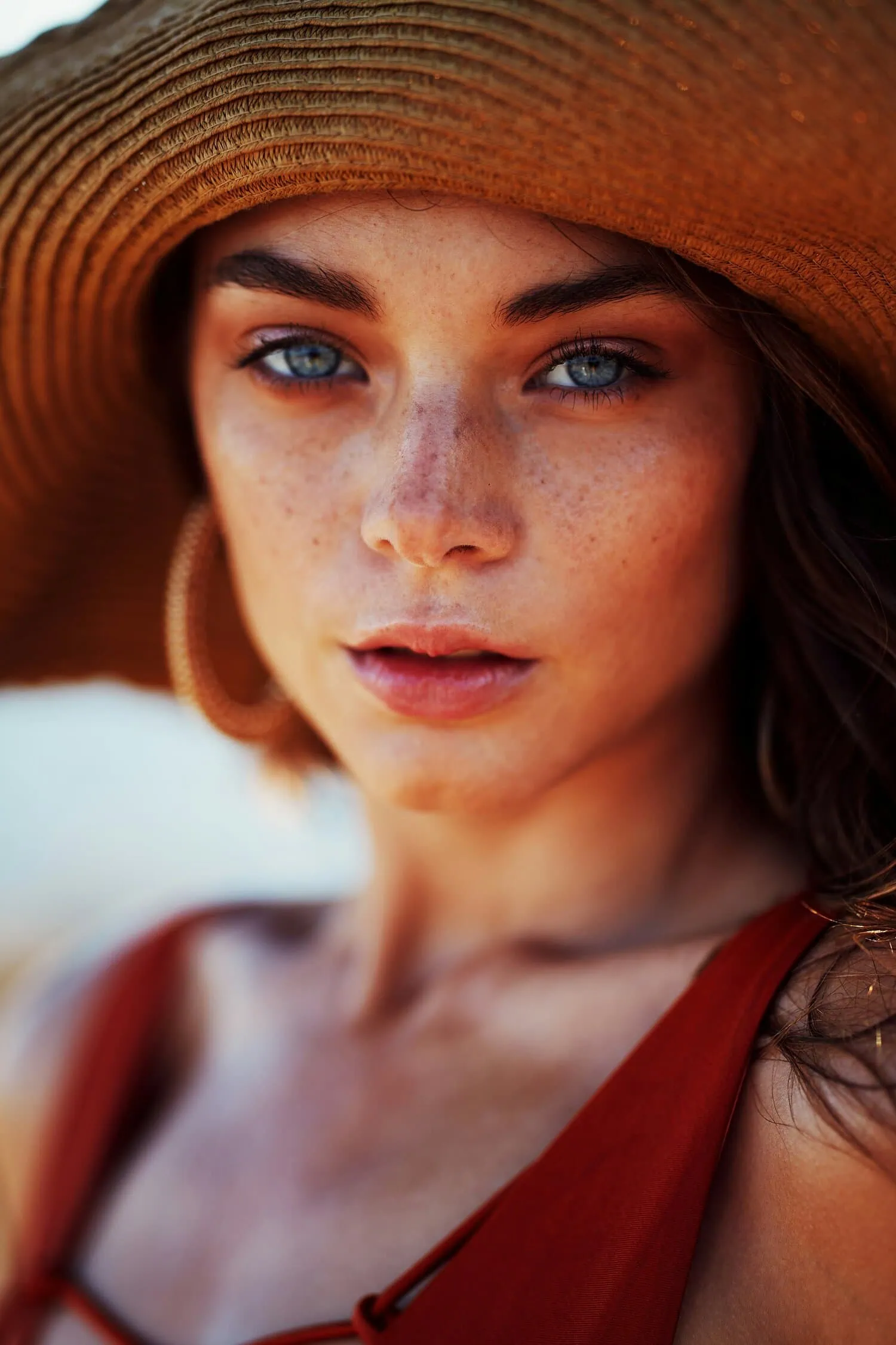 retratos realizados con objetivos de 135mm, profundidad de campo