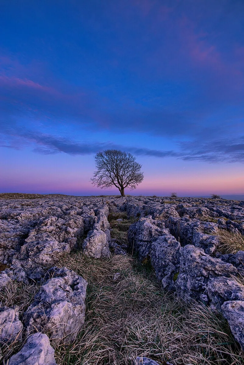 fotografía de paisaje cielo nocturno