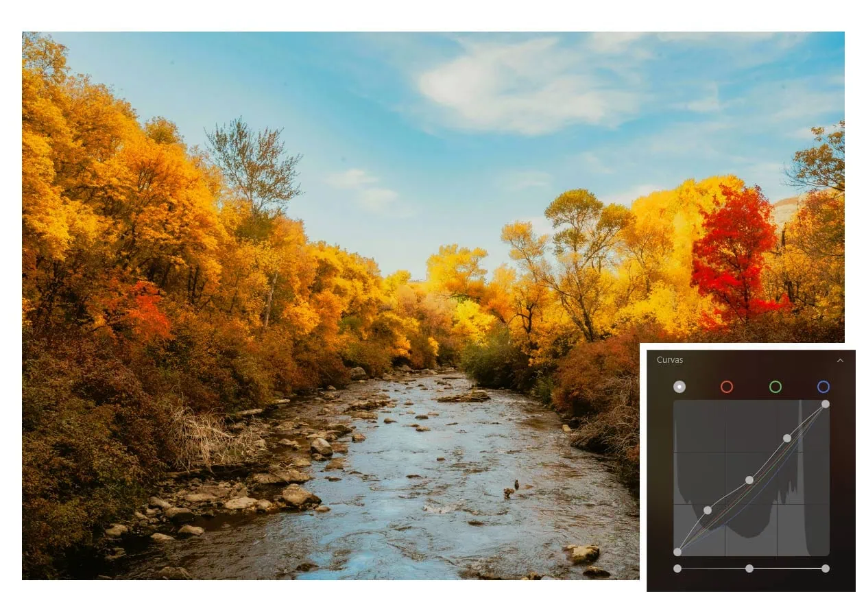 retoque de otoño Luminar Neo